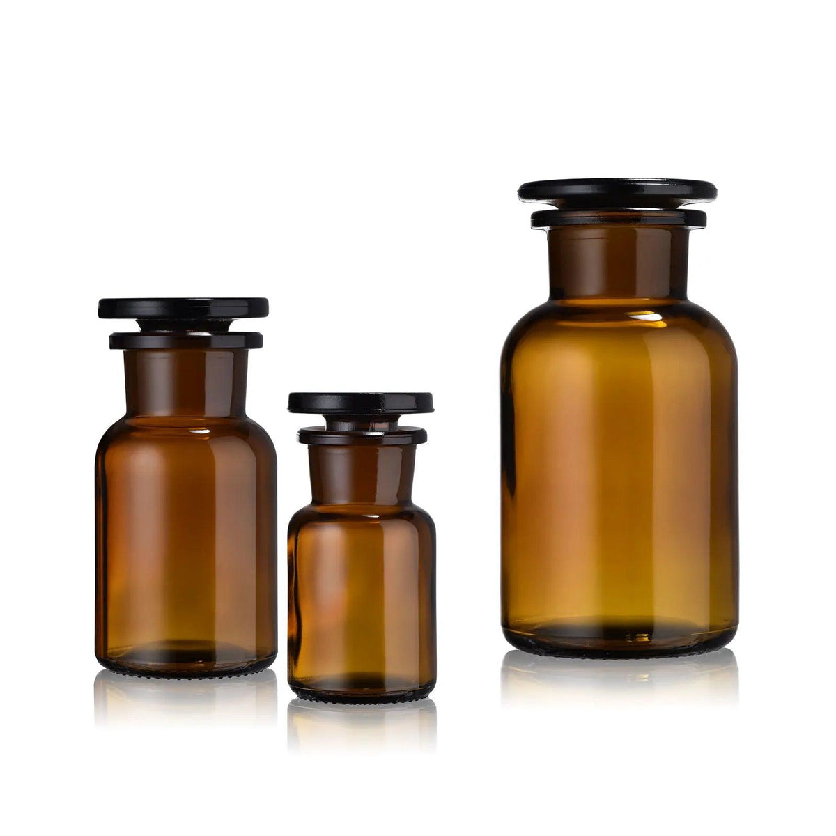 Flacon Erlenmeyer Conique En Verre 1000 Ml Avec Bouchon - Verrerie De Laboratoire Scientifique