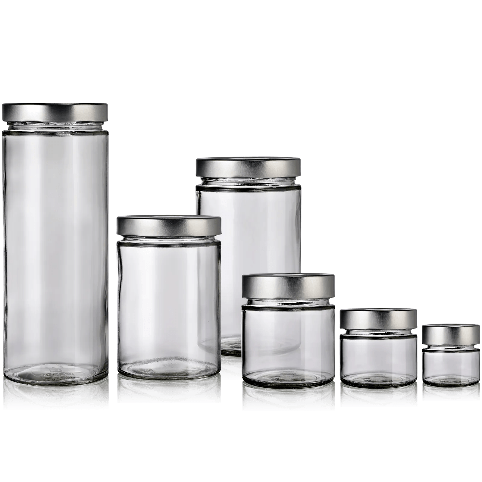 Pots en verre pour l’emballage du miel
