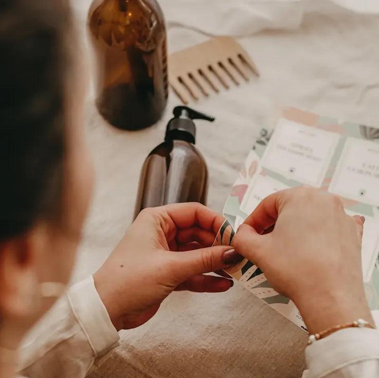 Étiquettes Waterproof "bien-être"