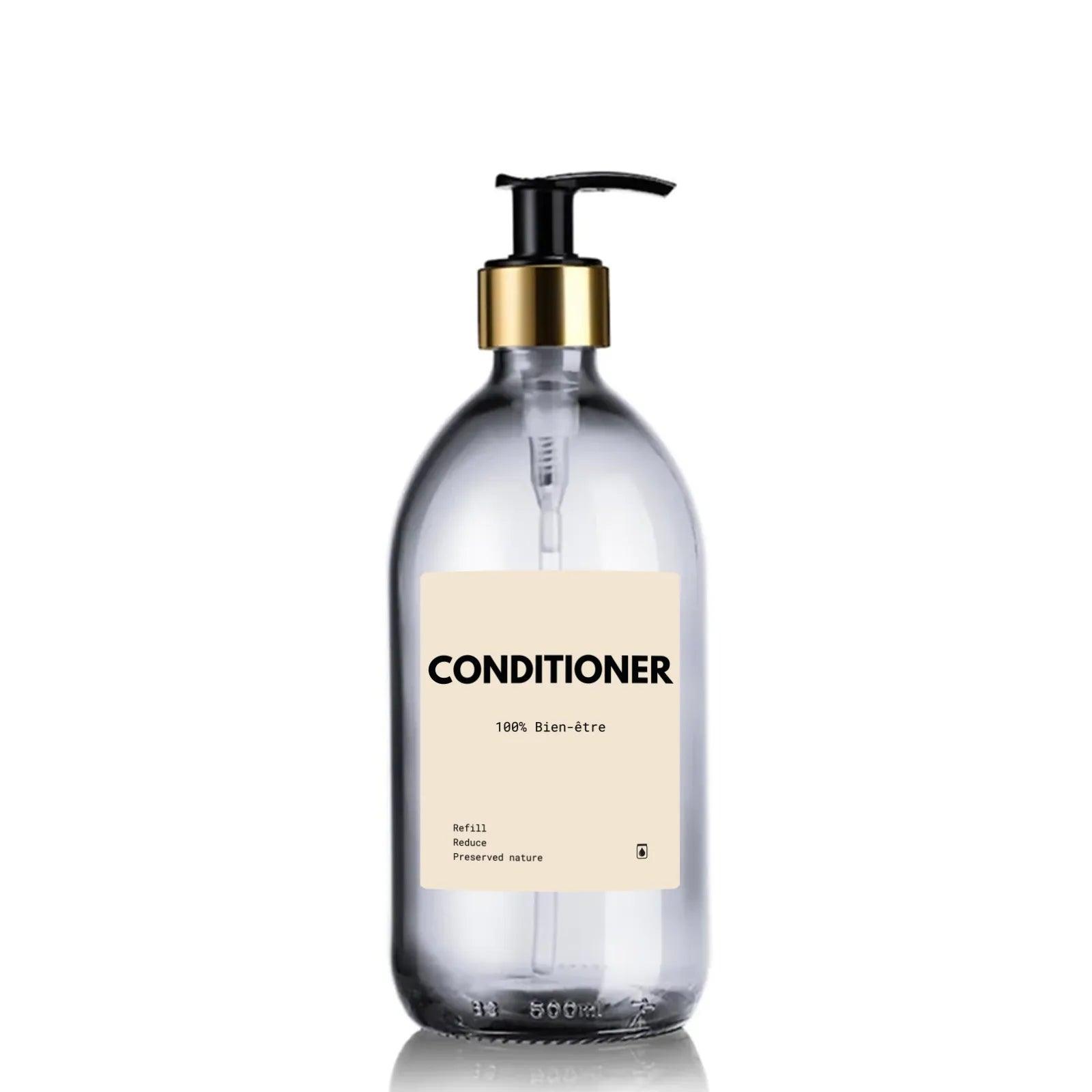 Étiquette CONDITIONER waterproof Beige Refill
