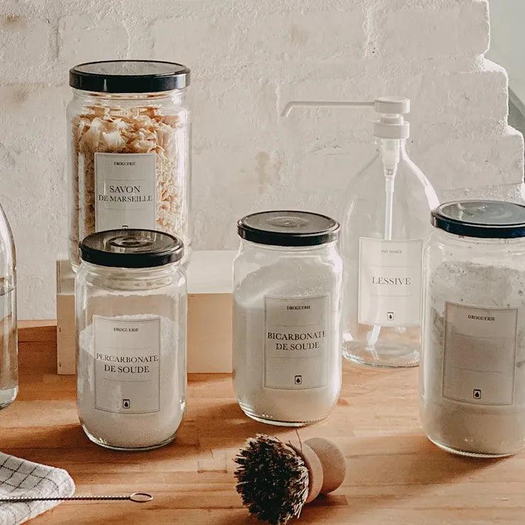 Étiquettes Waterproof "Droguerie"