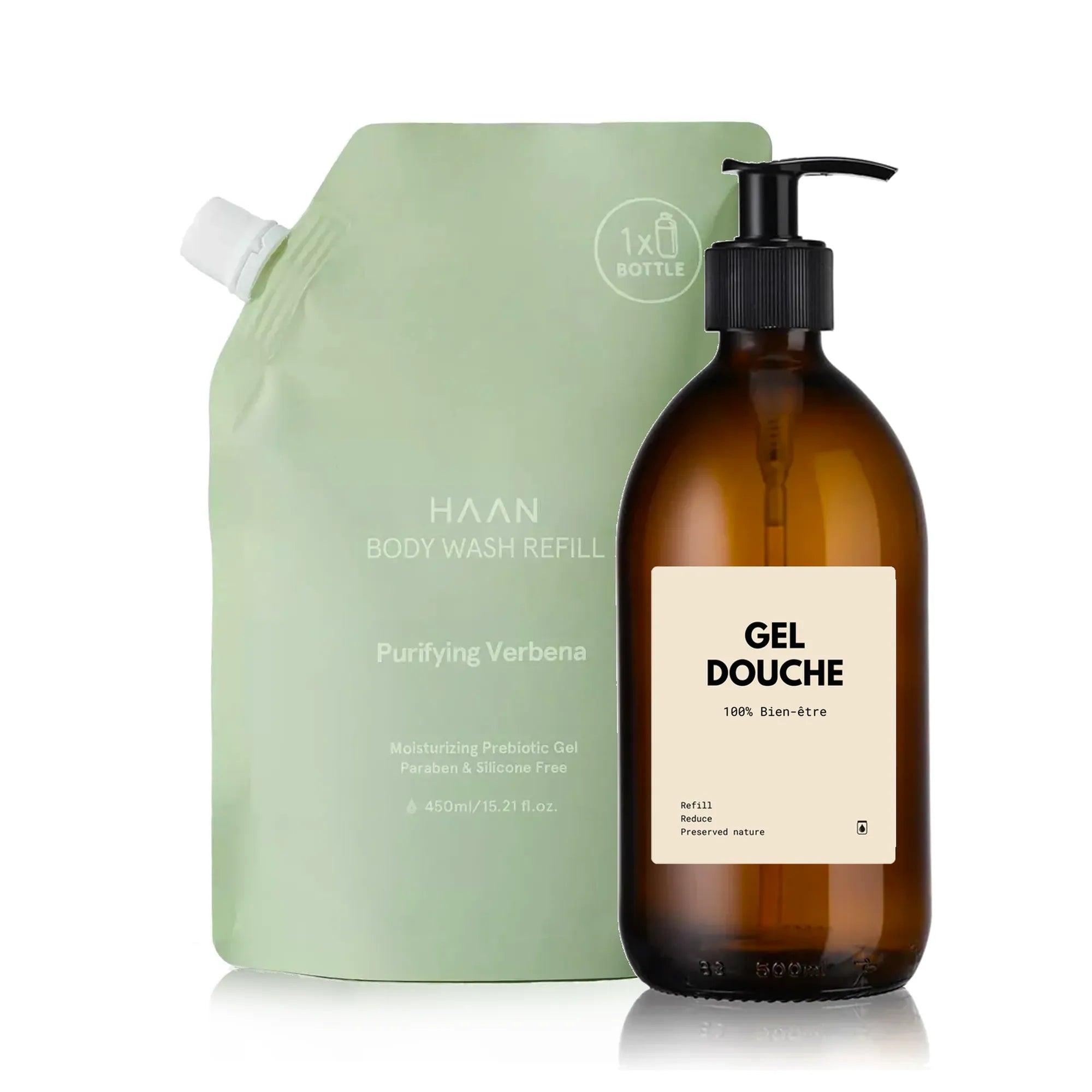 Pure Harmony Set - Gel douche Verbana 450 mL - Haan