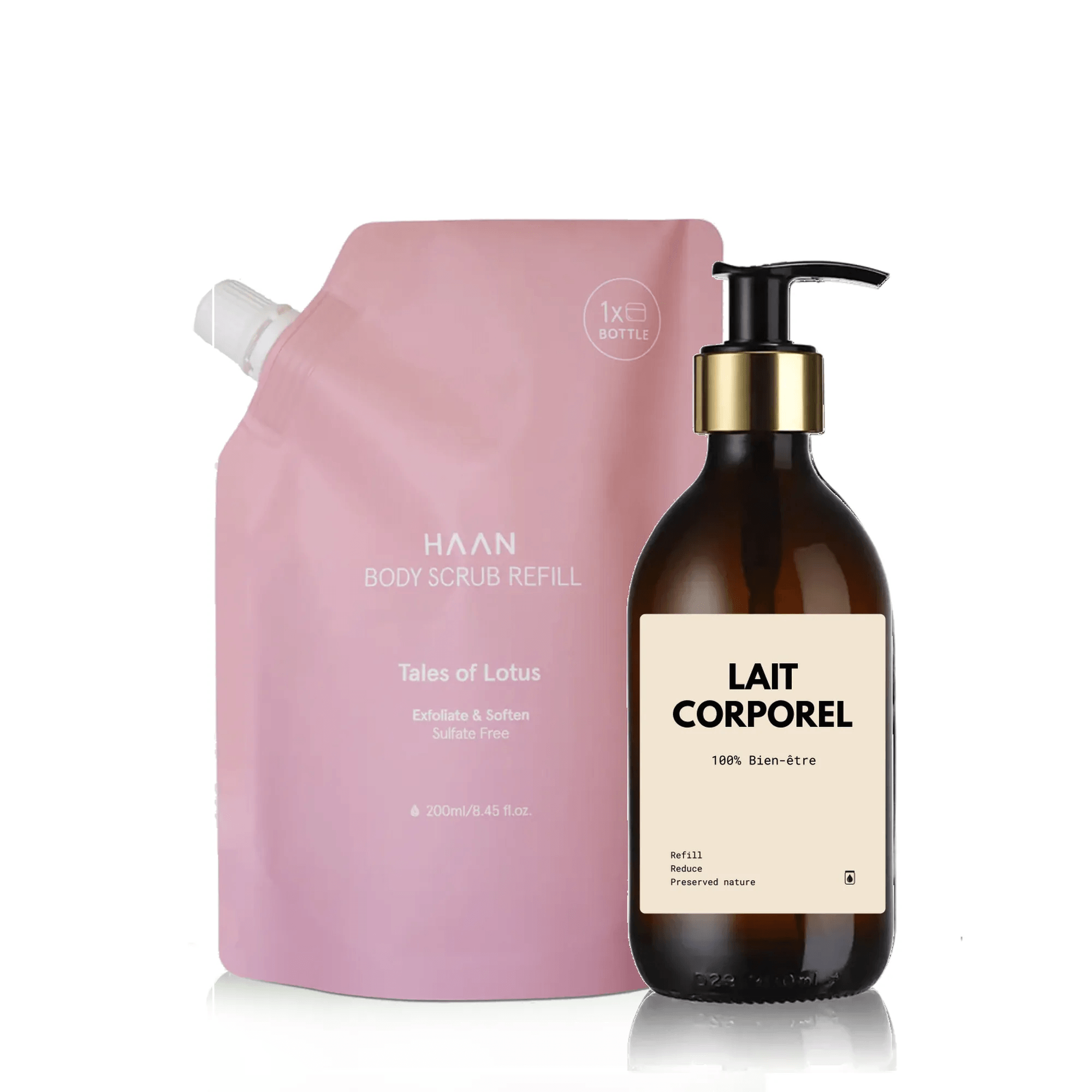 Pure Harmony Set - Crème hydratante corps Tales of Lotus 250 mL - Haan