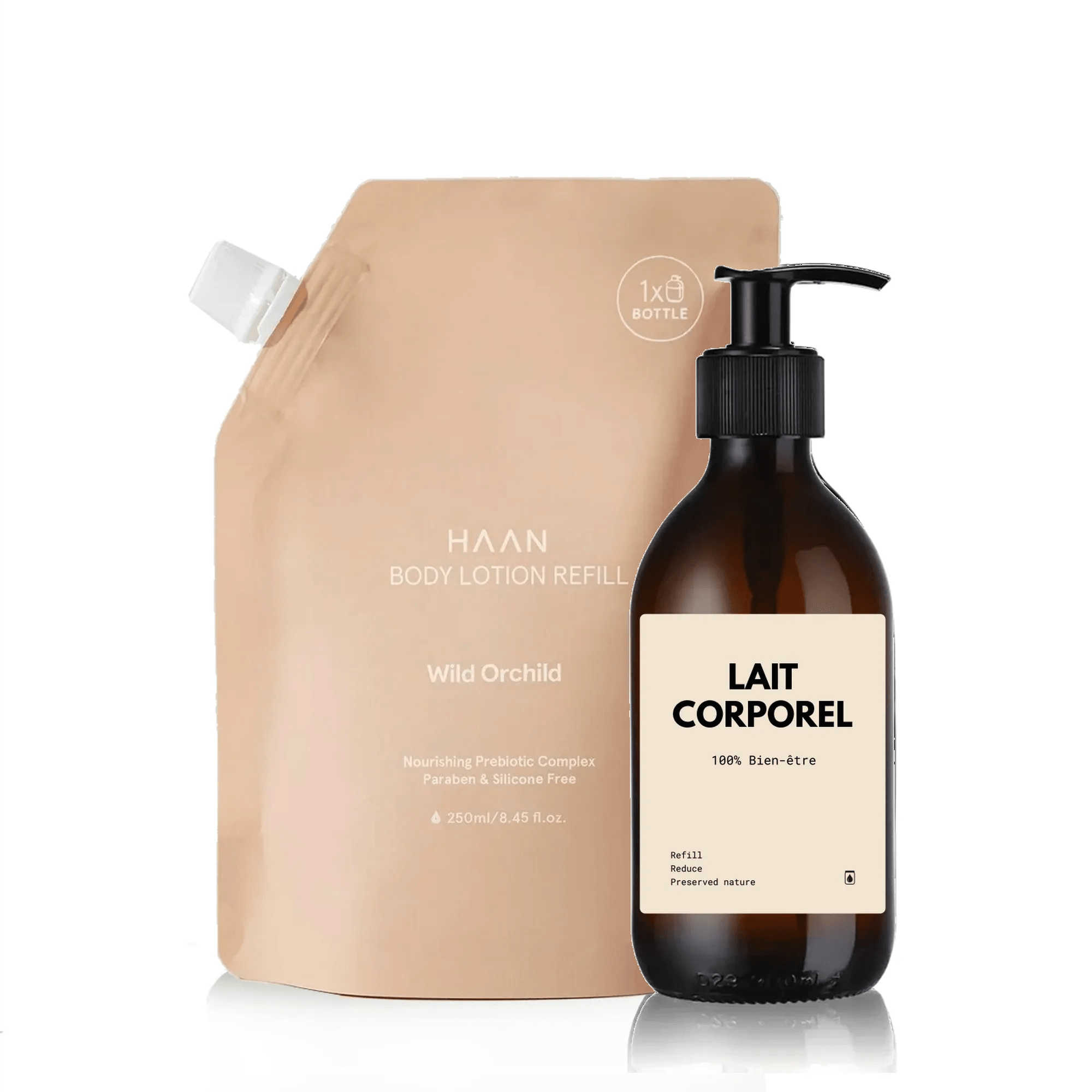 Pure Harmony Set - Crème hydratante corps Wild Orchid 250 mL - Haan