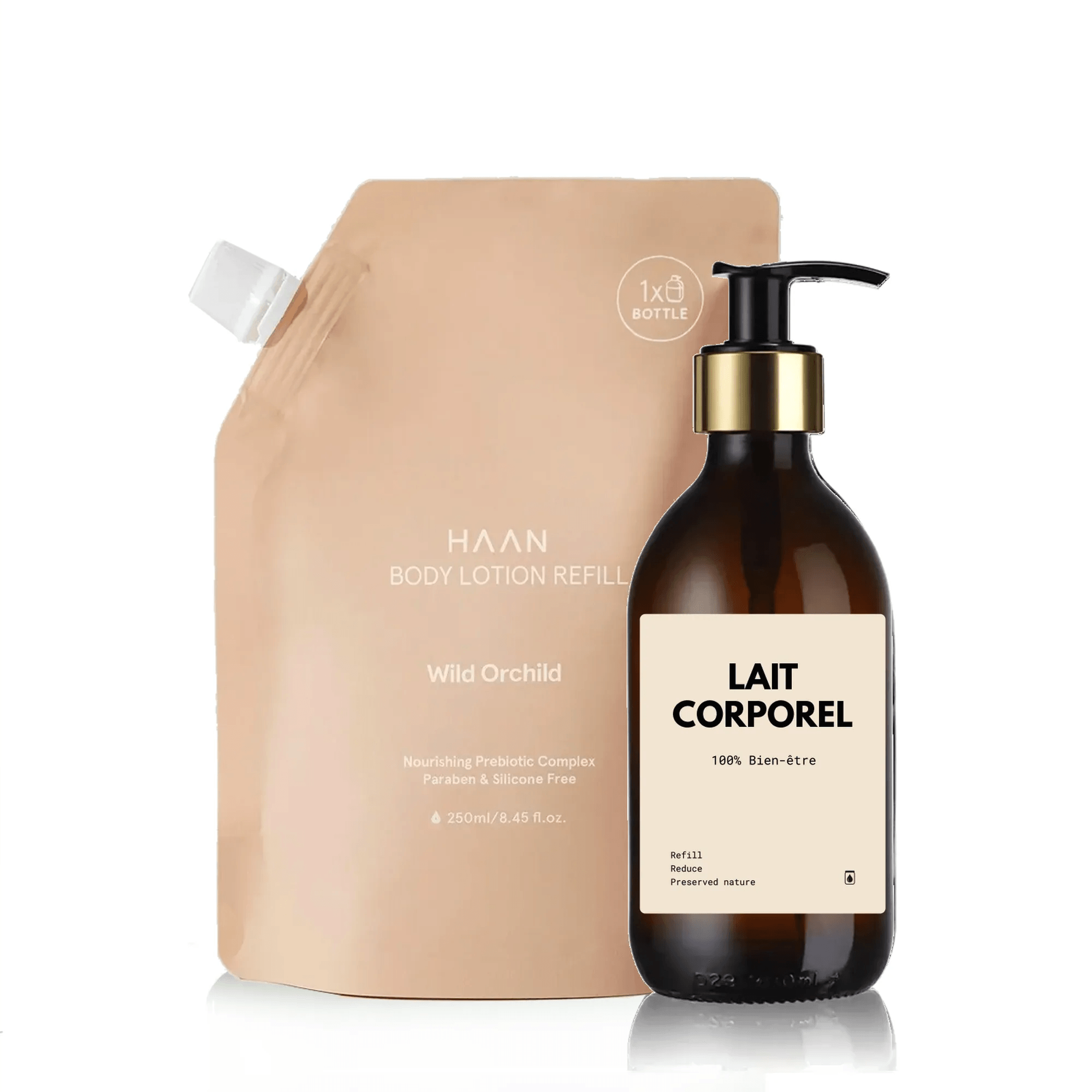 Pure Harmony Set - Crème hydratante corps Wild Orchid 250 mL - Haan