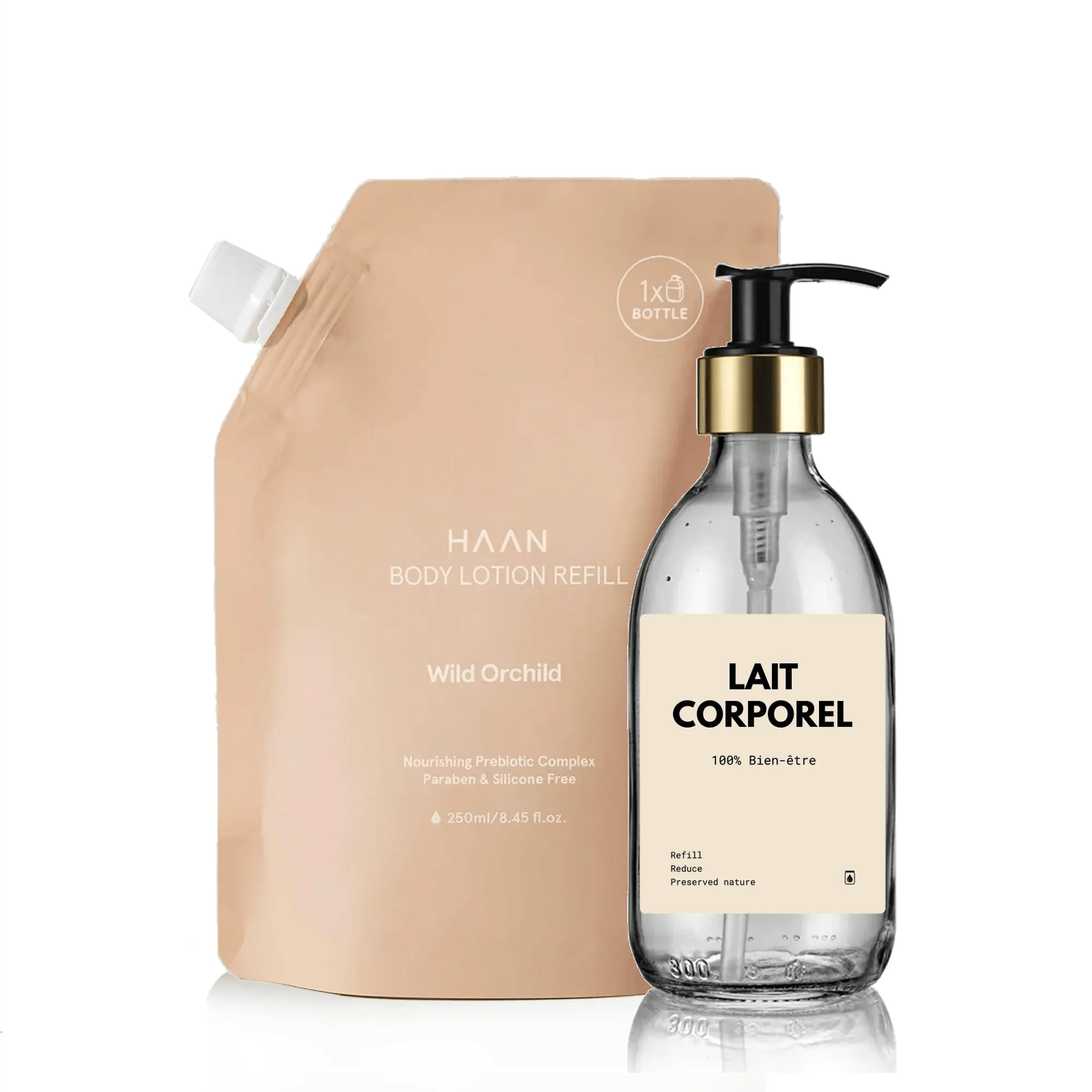 Pure Harmony Set - Crème hydratante corps Wild Orchid 250 mL - Haan
