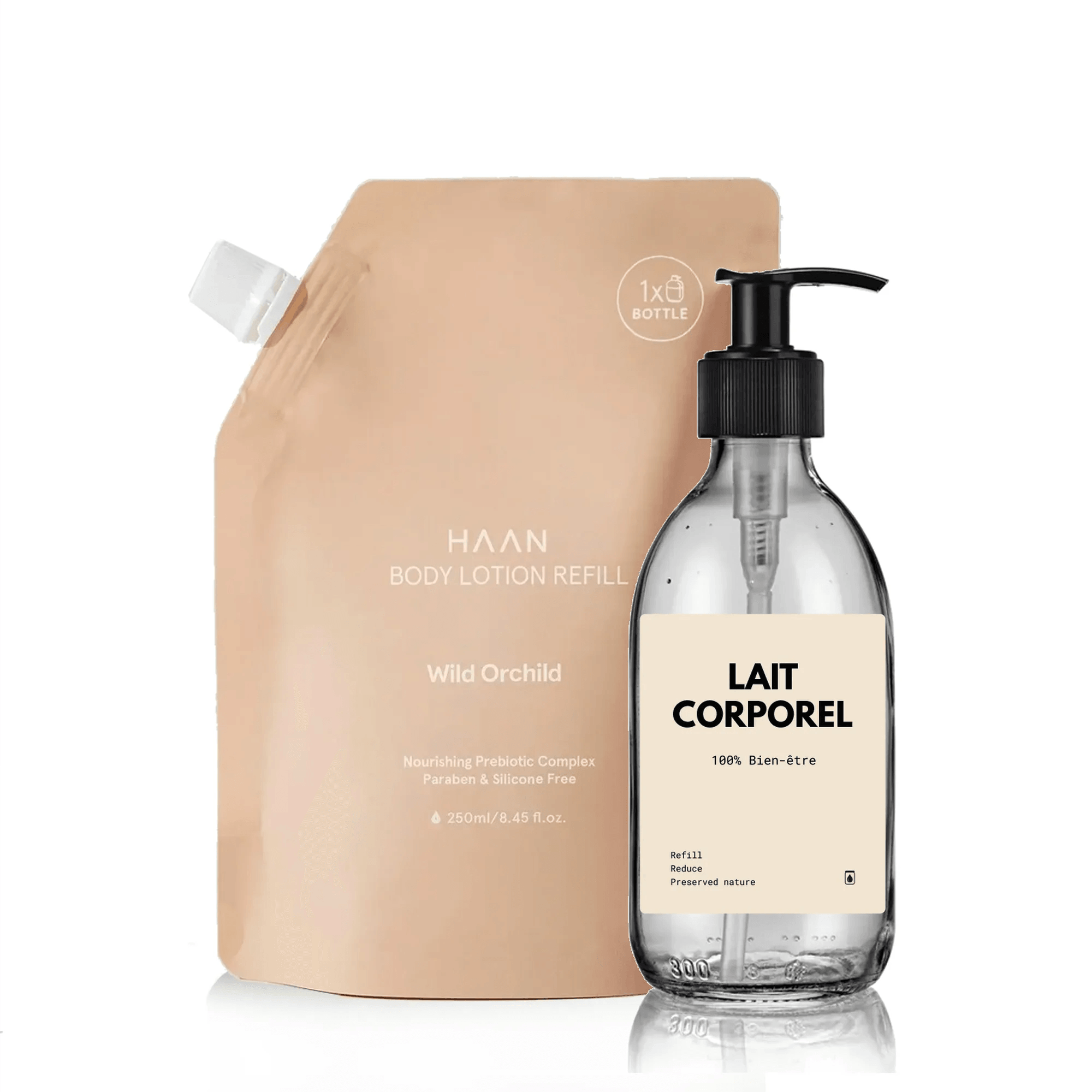 Pure Harmony Set - Crème hydratante corps Wild Orchid 250 mL - Haan