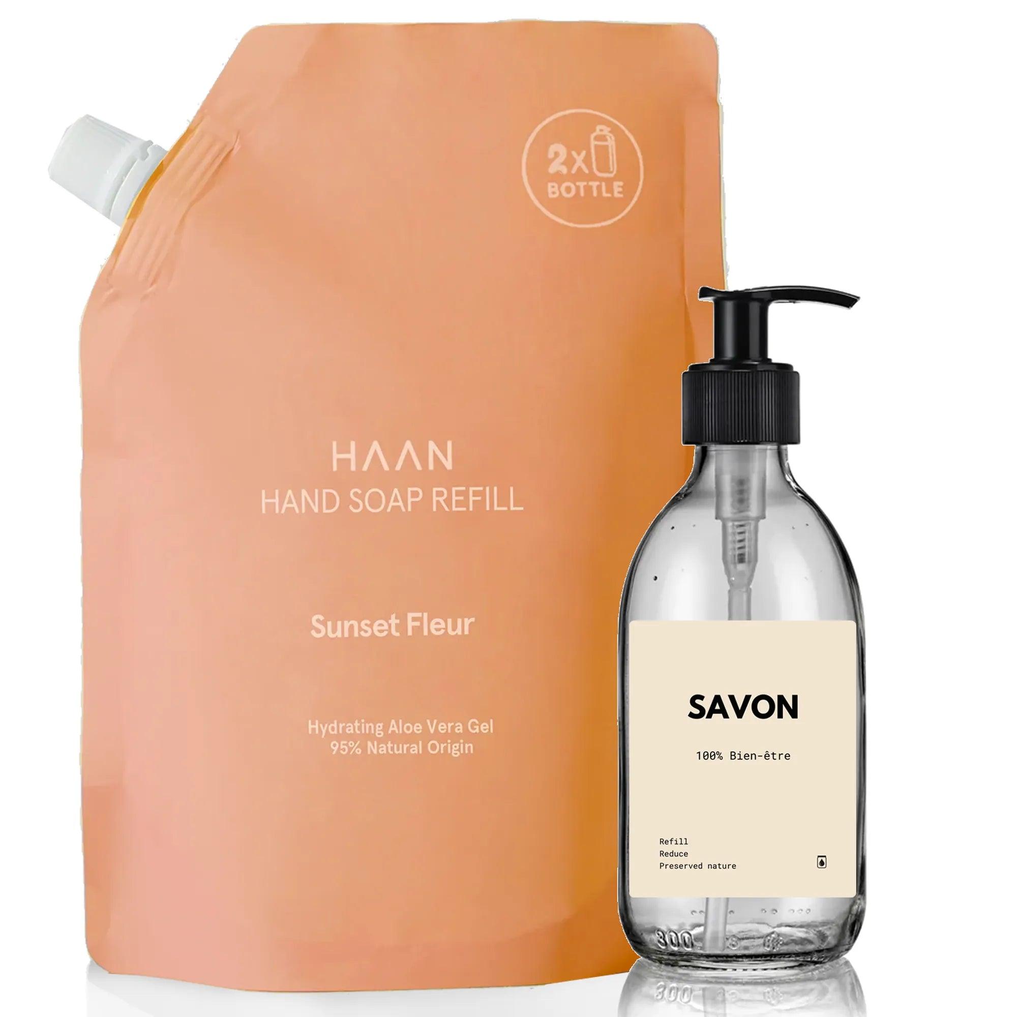 Pure Harmony Set - Savon Sunset Fleur 700 mL - Haan