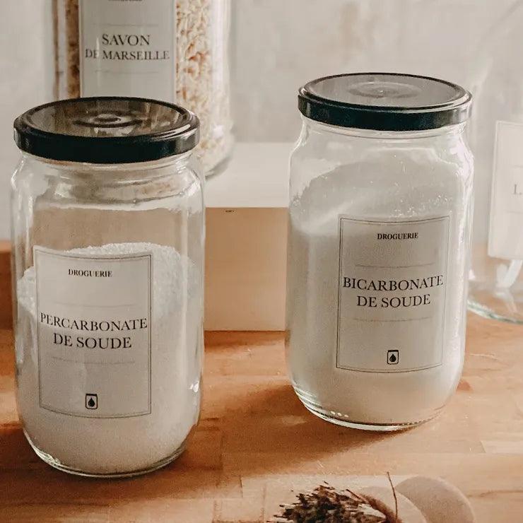 Étiquettes Waterproof "Droguerie"