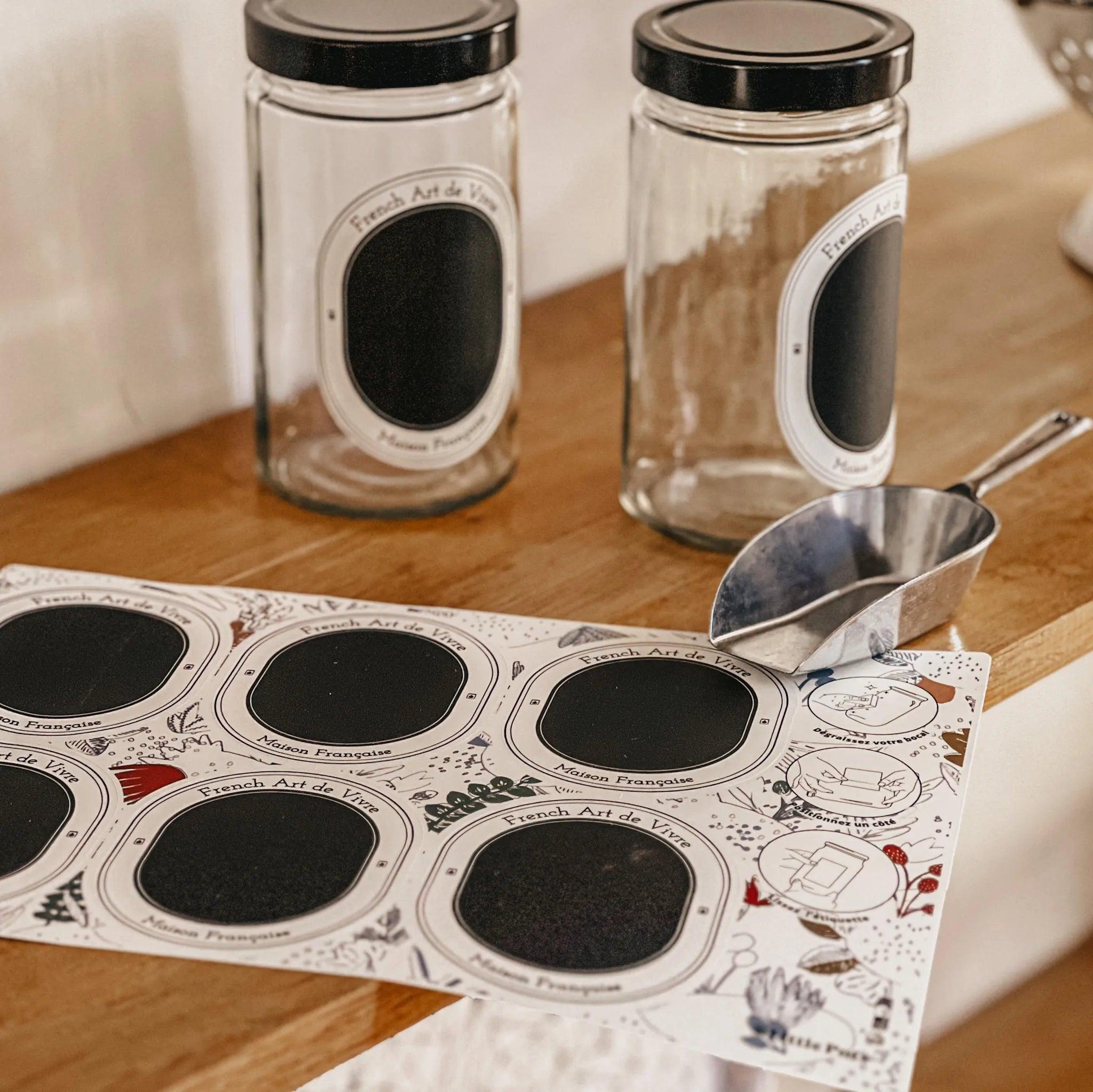 Etiquettes Waterproof "French Art de Vivre"
