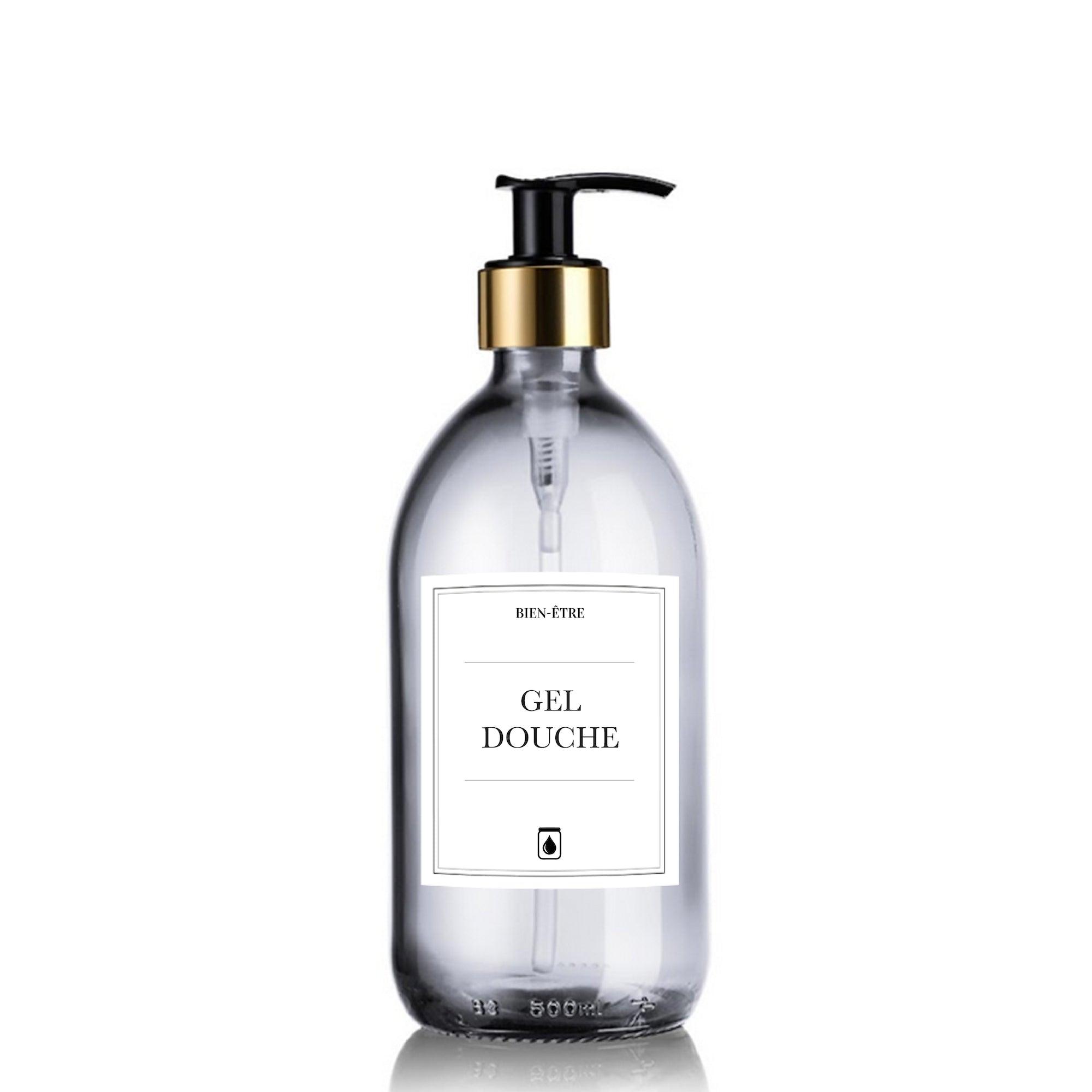 Étiquette GEL DOUCHE waterproof
