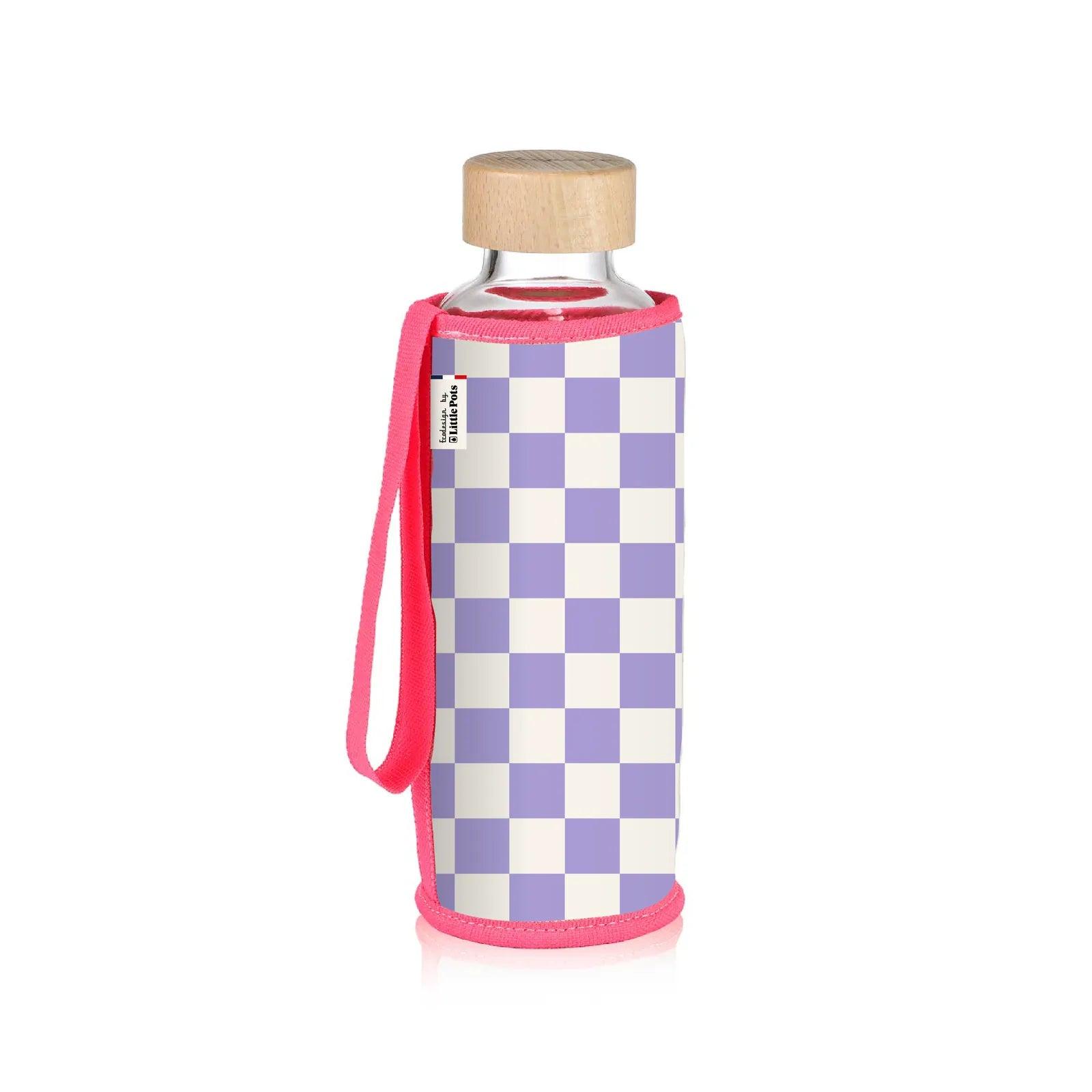 Chopette gourde en verre garantie à vie avec housse protectrice