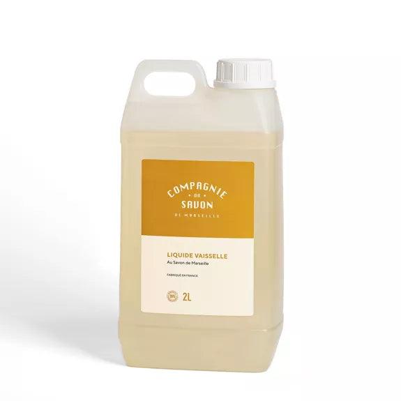 Recharge liquide vaisselle au Savon de Marseille 2L - Compagnie du Savon de Marseille