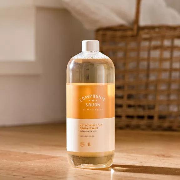 Nettoyant sols au Savon de Marseille 1L - Compagnie du Savon de Marseille