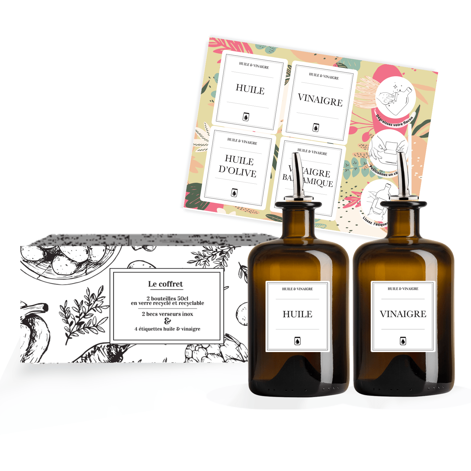 Coffret gourmet HUILE ET VINAIGRE