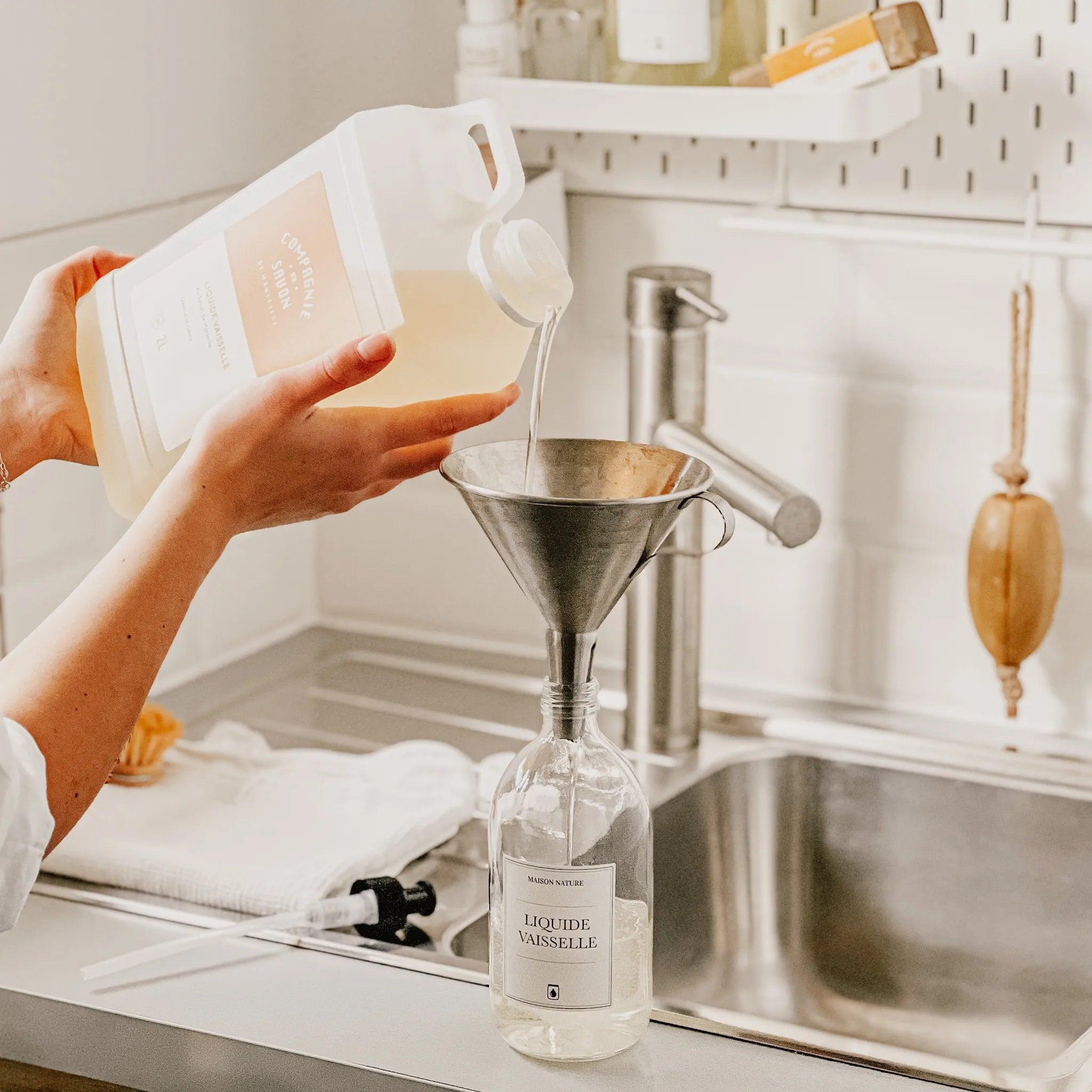 Recharge liquide vaisselle au Savon de Marseille 2L - Compagnie du Savon de Marseille