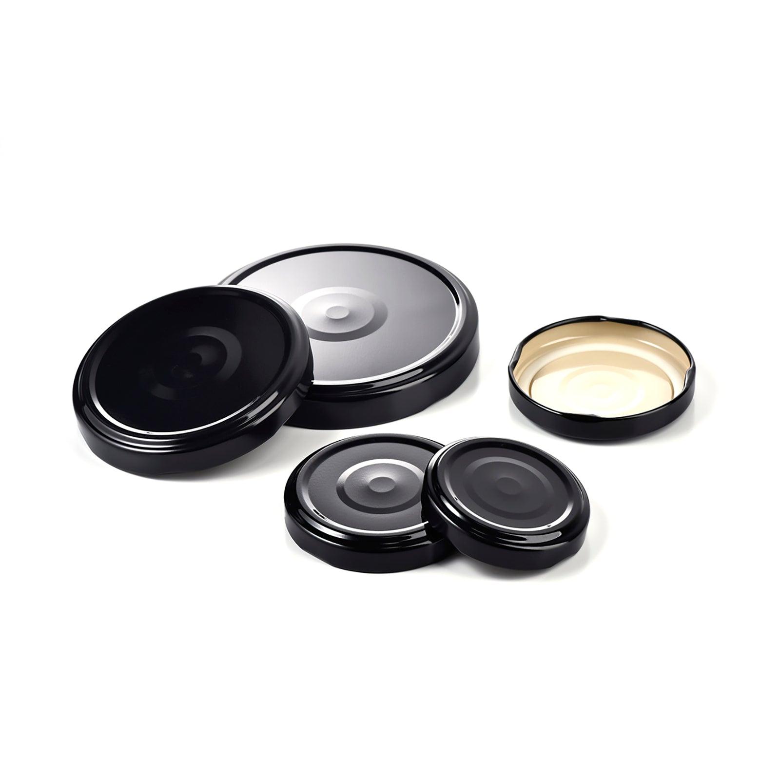 Couvercle twist off 43 noir stérilisable