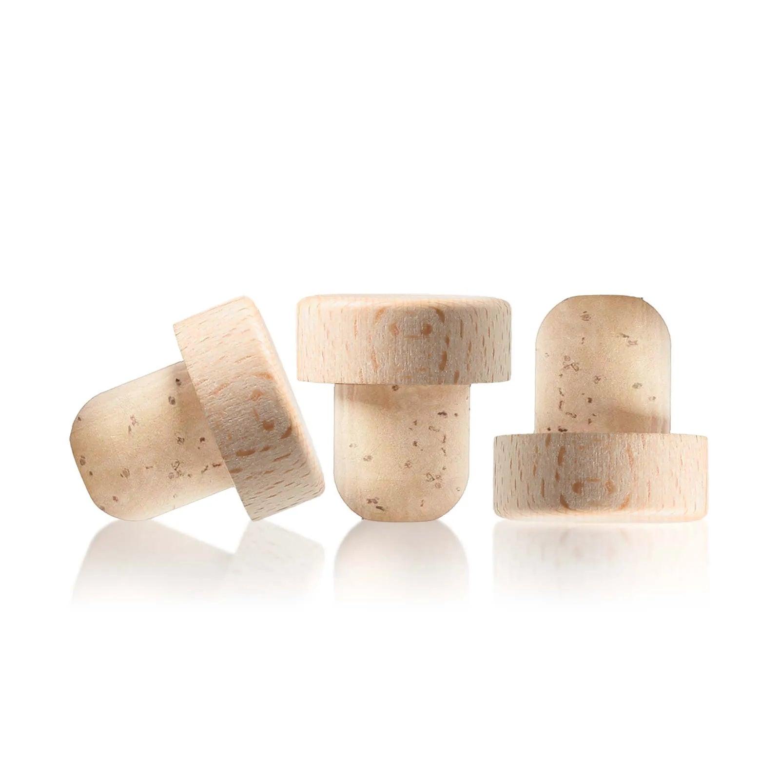 Bouchon liège tête bois