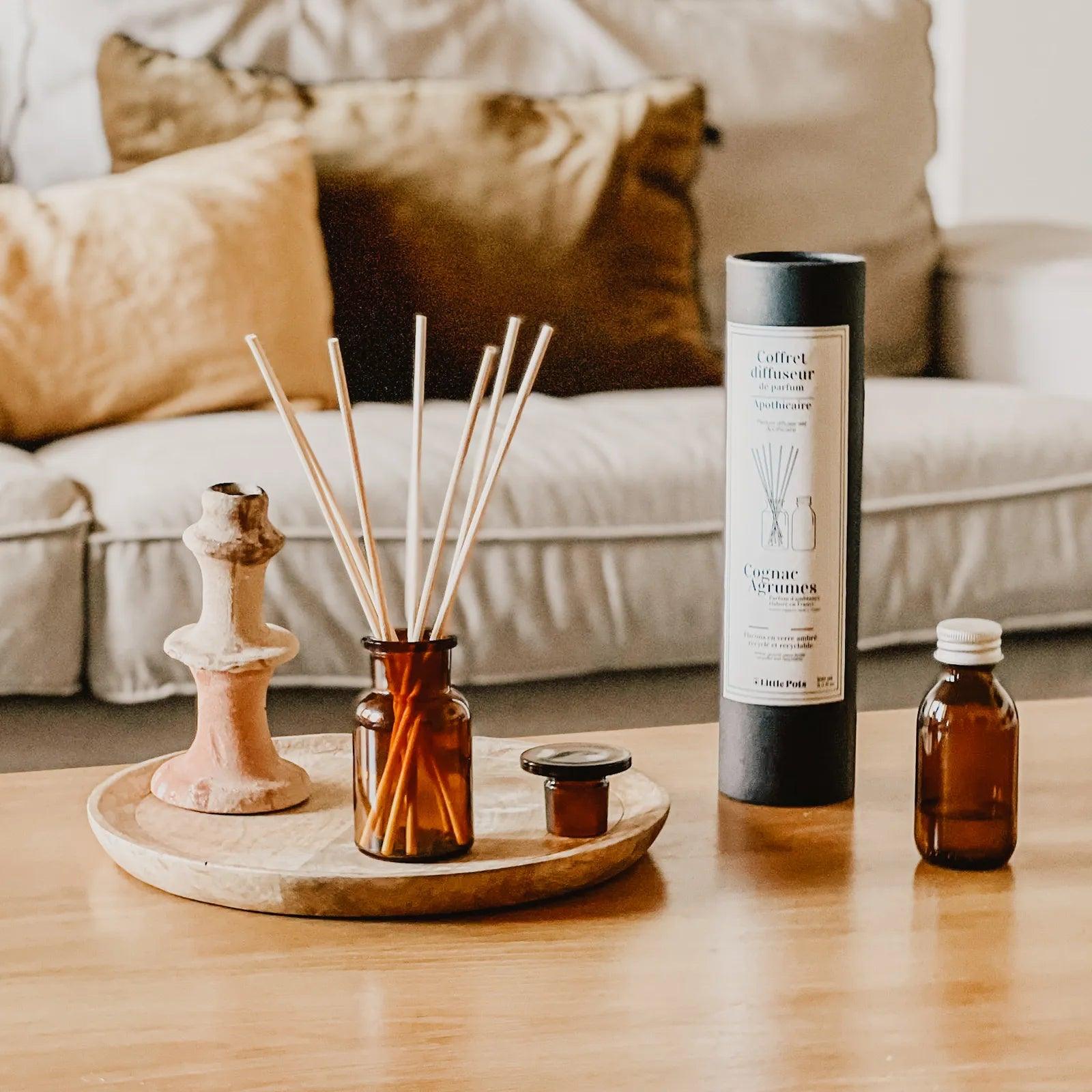 Coffret diffuseur Cognac Agrumes