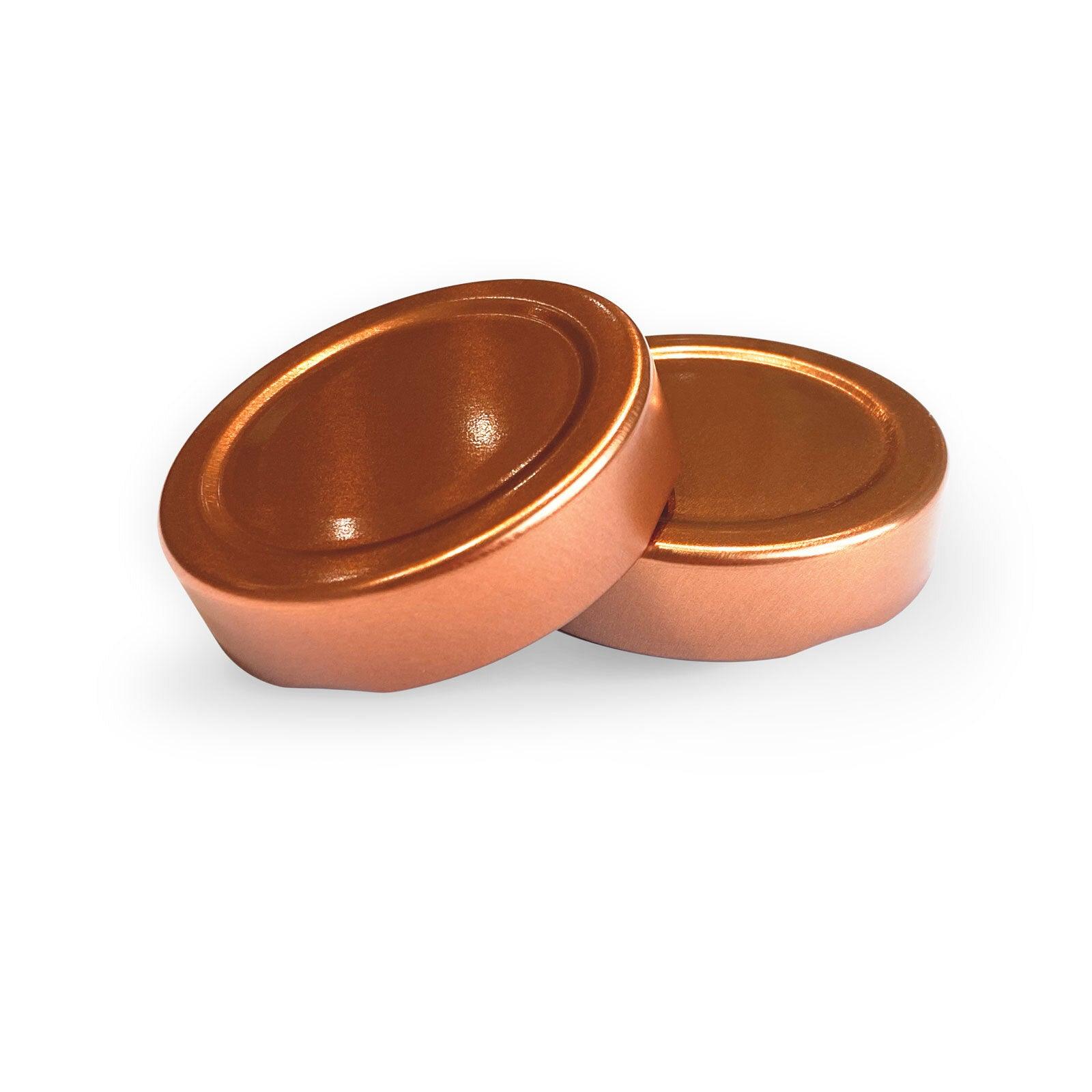 Couvercle deep twist off 58 cuivre