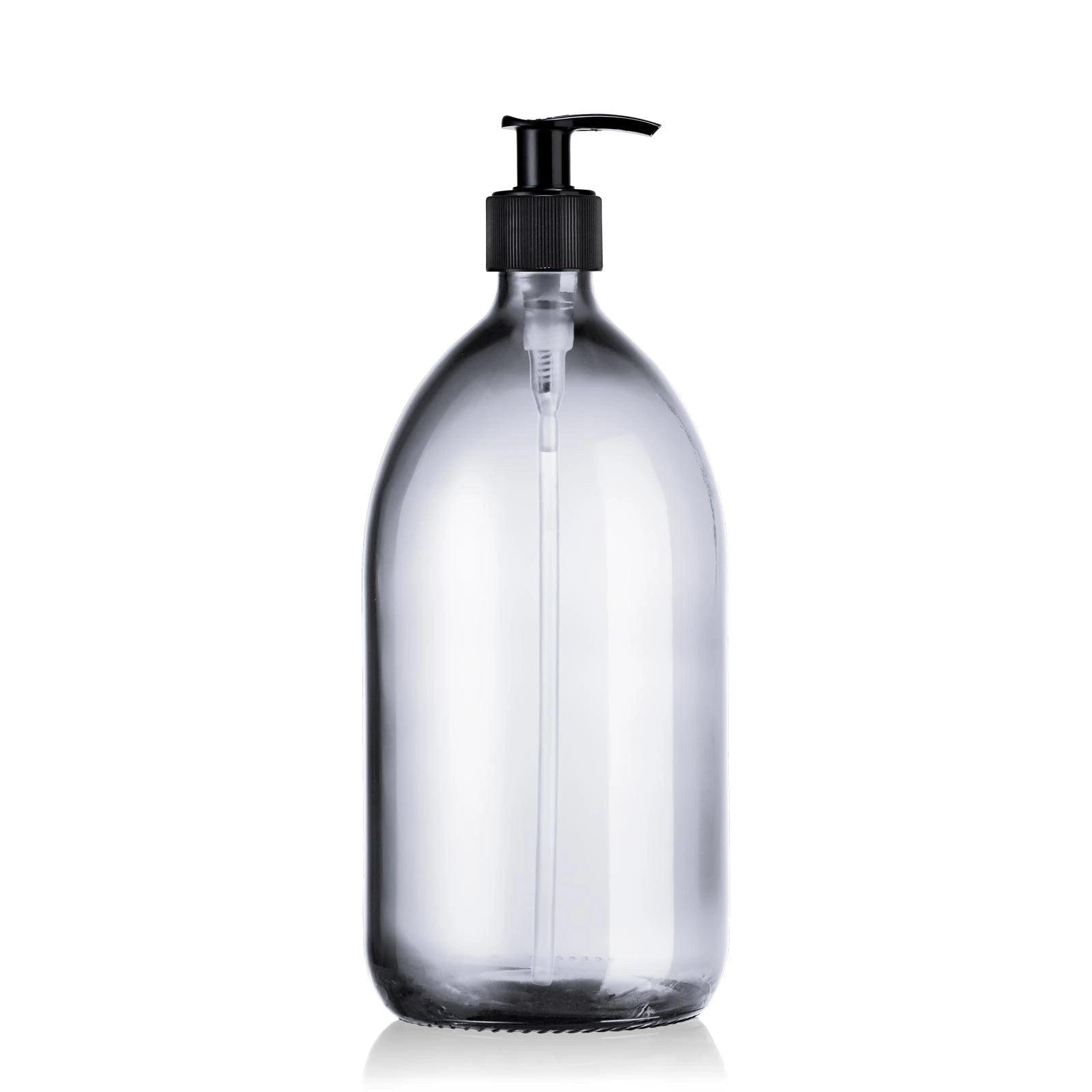 Distributeur de savon en verre rechargeable 500 mL
