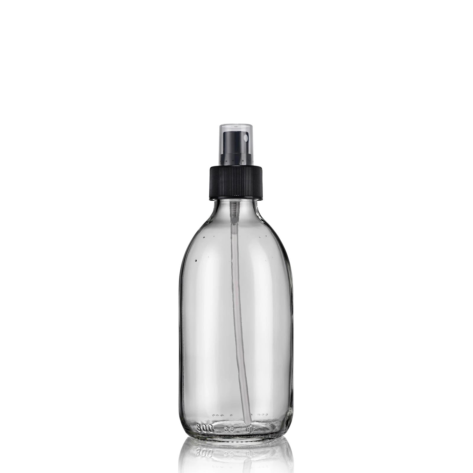 Flacon de parfum de 15 ml en verre avec vaporisateur et bouchon