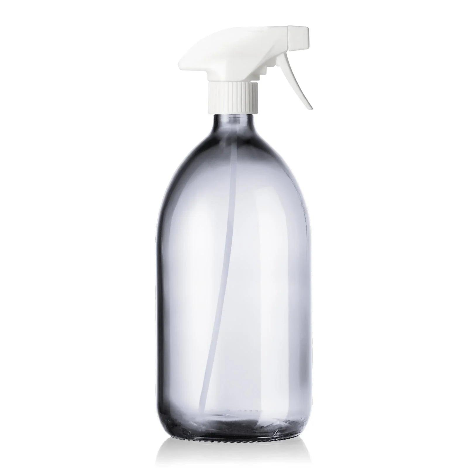 Flacon en verre spray vaporisateur rechargeable 1 litre