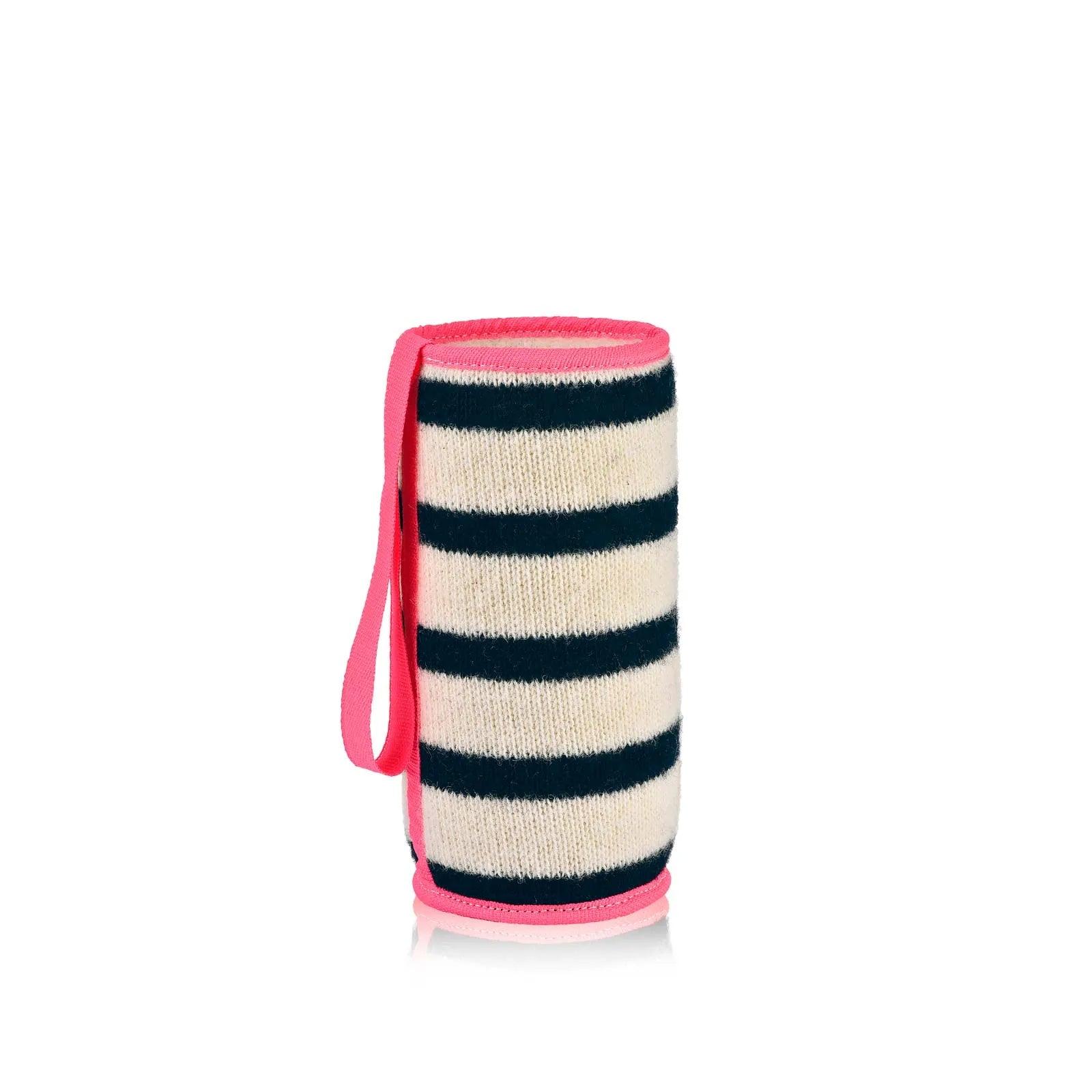 housse isotherme en laine pour gourde en verre