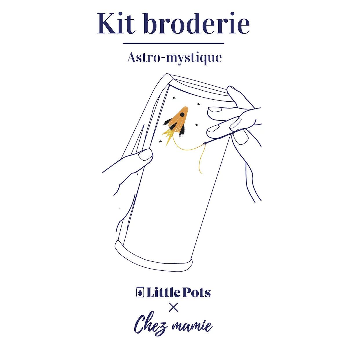 Kit pour broder sa housse de gourde Chopette