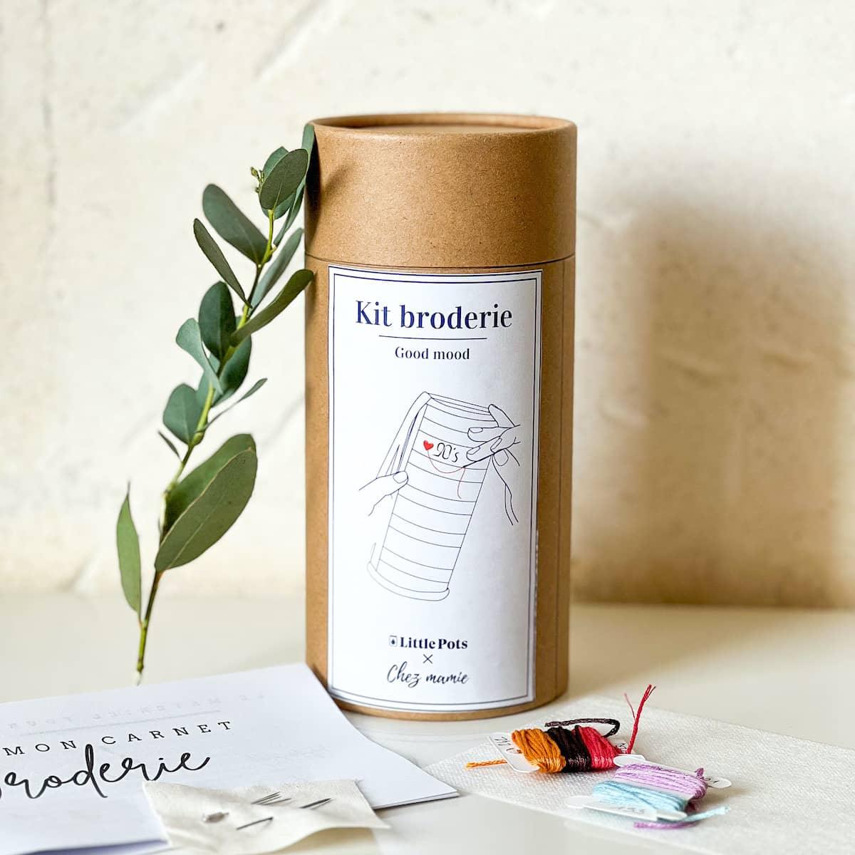 Kit pour broder sa housse de gourde Chopette