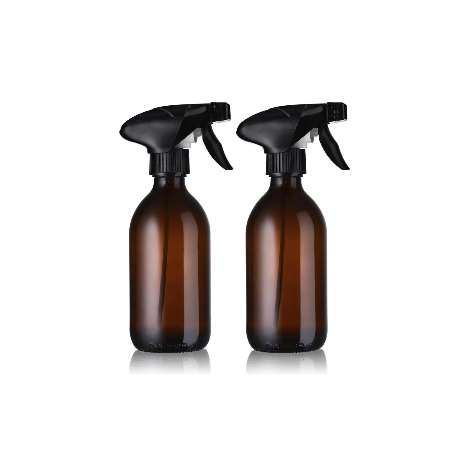 Pack de 2 flacons en verre spray vaporisateur 300 mL