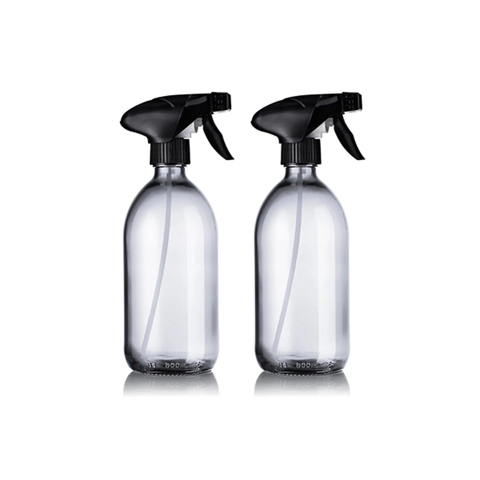 Pack de 2 flacons en verre spray vaporisateur 500 mL
