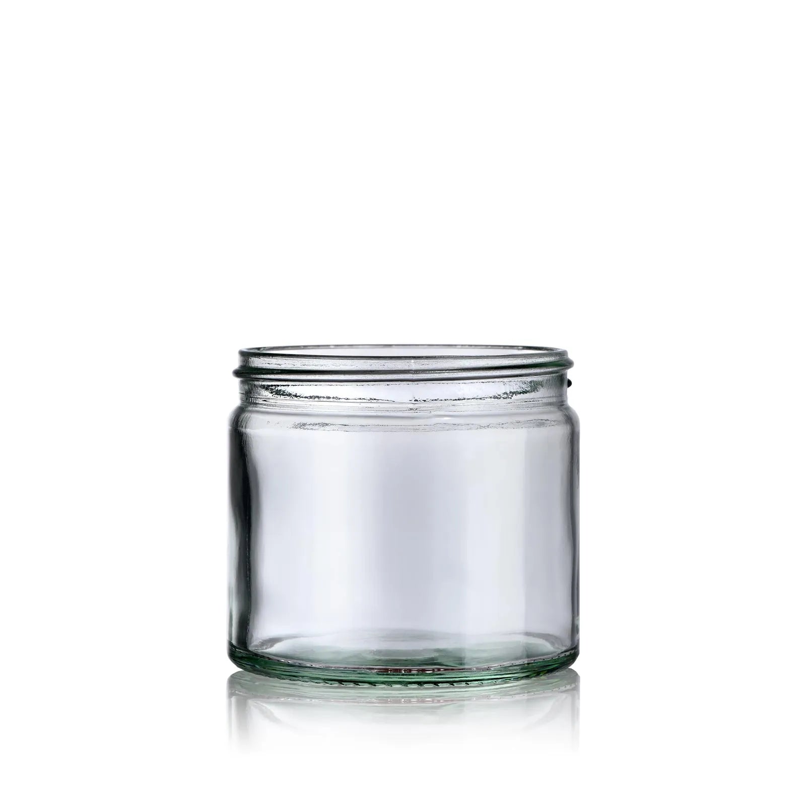 pot en verre cosmétique transparent 250 mL