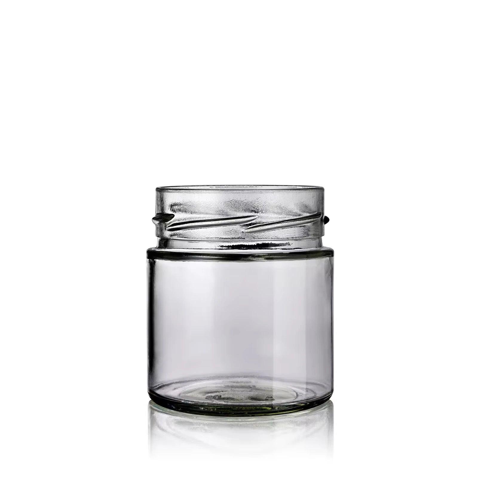 Pot en verre recyclé 212 ml design et moderne