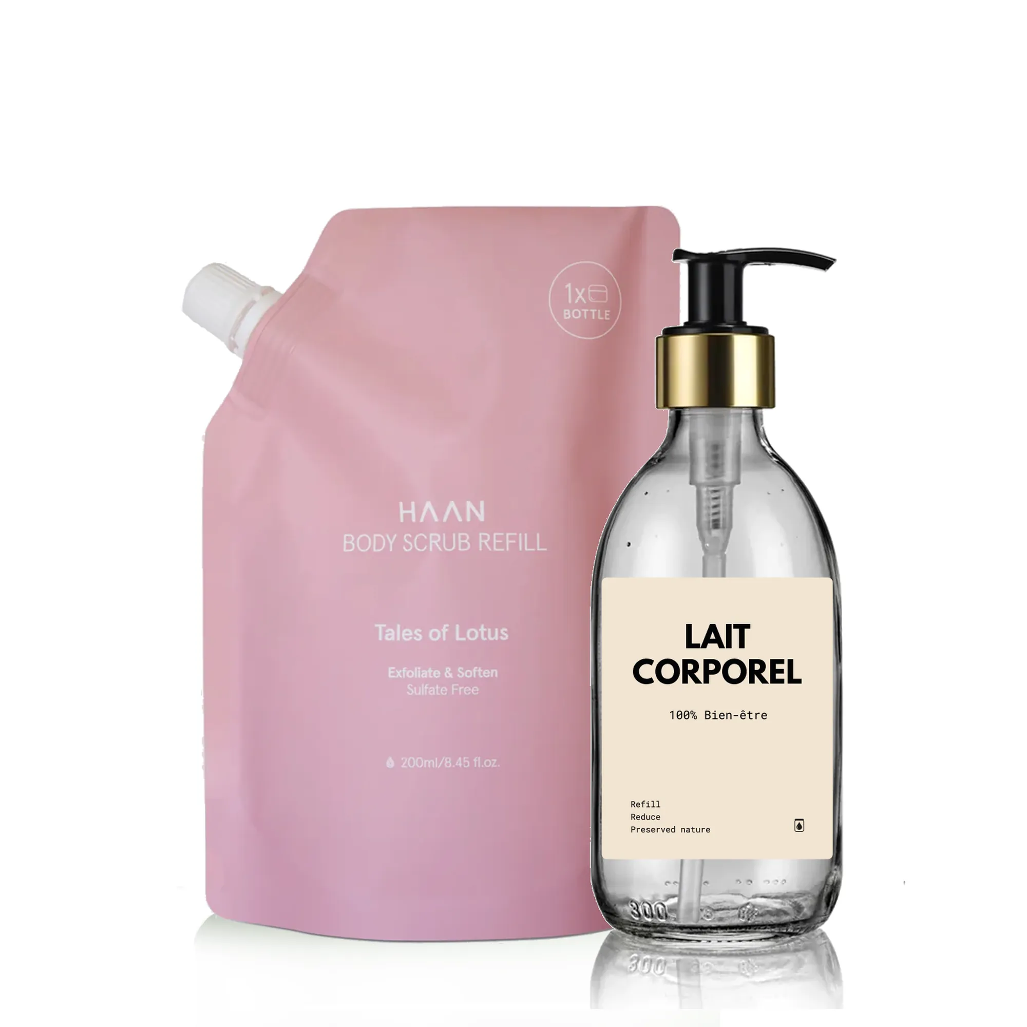 Pure Harmony Set - Crème hydratante corps Tales of Lotus 250 mL - Haan