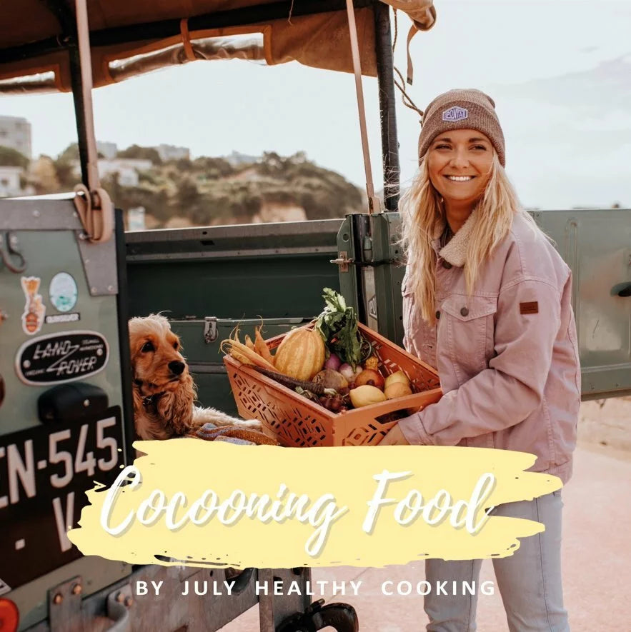 Livre Cocooning Food de July Healthy Cooking 